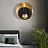 Бра Ginger & Jagger Pearl WALL LAMP round gold Белый фото 10
