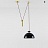 Подвесной светильник Shape up Pendant Hemisphere Black designed by John Hogan E фото 5