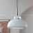 Подвесной светильник с белым стеклянным плафоном купольной формы на подвесных цепях MAILA фото 6