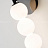 Настенное бра PEARLS FORMAGENTA 3 лампочки Черный фото 17