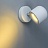 Минималистский настенный светильник с поворотным плафоном TINY WALL фото 6