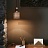 Подвесной светильник Riddle Pendant Lamp designed by BERT FRANK Черный фото 8