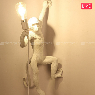 Настенный светильник Monkey Lamp фото 13