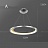 Светодиодная люстра в виде композиции из колец ESTER CH фото 3