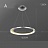 Светодиодная люстра в виде композиции из колец ESTER CH фото 2