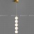 Серия подвесных светодиодных светильников в виде композиции из рельефных шаров NORILL B фото 4