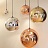 Подвесной светильник Copper Shade 35 см  Серебро (Хром) фото 4
